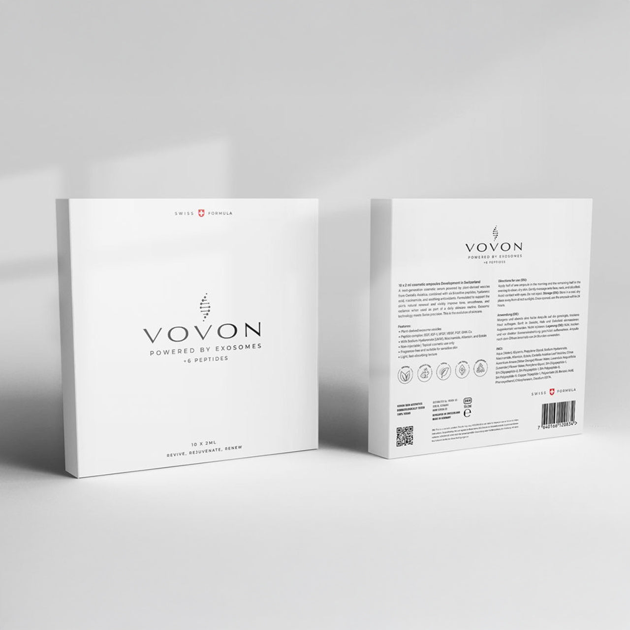 Haut: 10-tägige Intensivkur mit Exosomen + 6 Peptiden